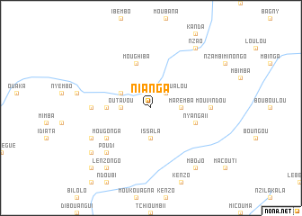 map of Nianga