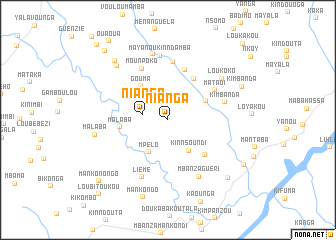 map of Nianga