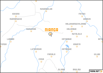map of Nianga