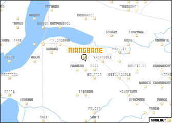 map of Niangbané