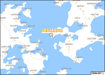 map of Nianggong