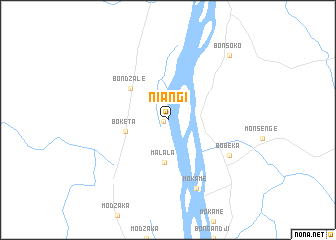 map of Niangi