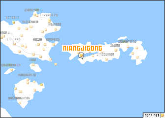 map of Niangjigong