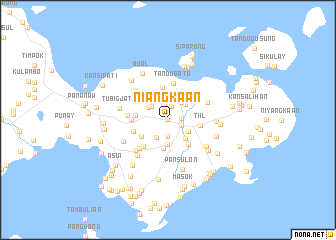 map of Niangka”an