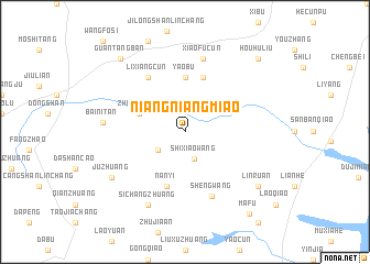 map of Niangniangmiao