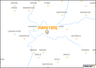 map of Niangtang