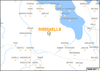 map of Niangwello