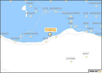 map of Niang