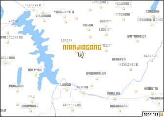 map of Nianjiagang