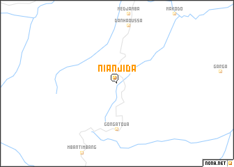 map of Nianjida