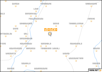 map of Nianka