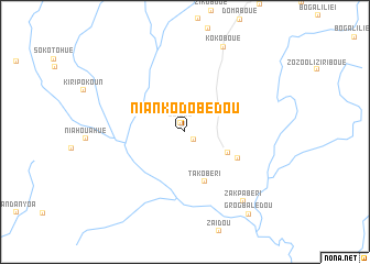 map of Niankodobédou