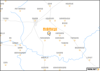 map of Niankui