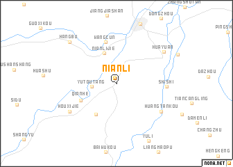 map of Nianli