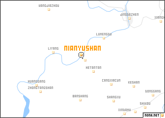 map of Nianyushan