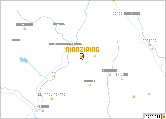 map of Nianziping