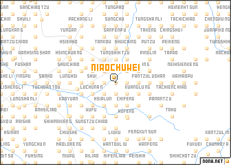 map of Niao-chu-wei