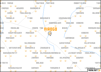 map of Niaogo