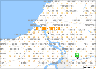 map of Niao-shan-t\