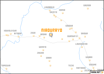 map of Niaourayo