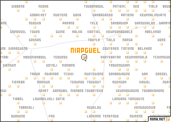map of Niapguel