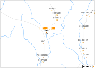 map of Niapidou