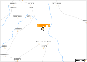 map of Niapoyo