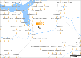 map of Niapo