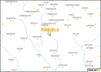 map of Niaquele
