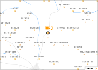 map of Nīāq