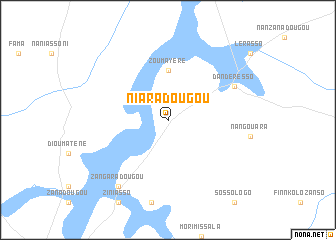 map of Niaradougou