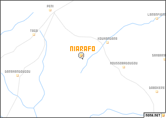 map of Niarafo