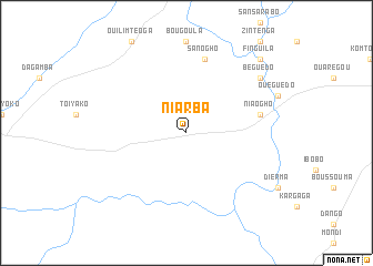 map of Niarba