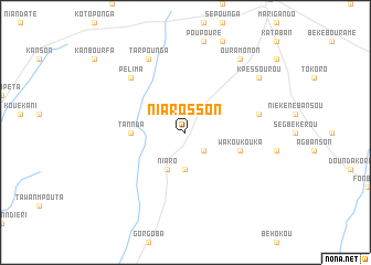map of Niarosson