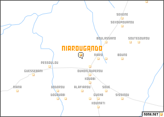 map of Niarougando