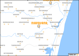 map of Niarovana