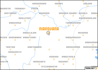 map of Niarovana