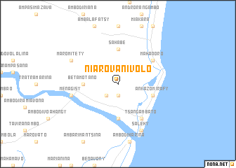 map of Niarovanivolo