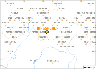 map of Niassagala