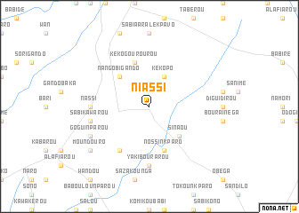 map of Niassi