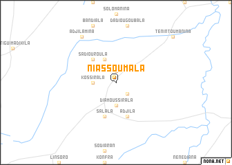 map of Niassoumala