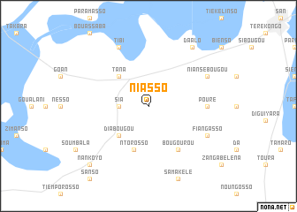 map of Niasso