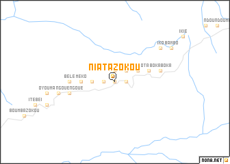 map of Niatazokou