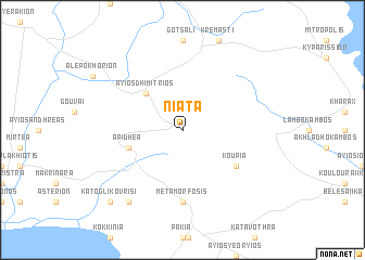 map of Niáta