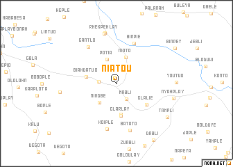map of Niatou
