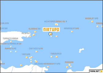 map of Niatupo