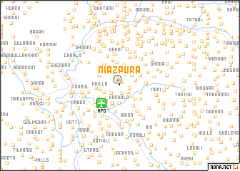 map of Niāzpura