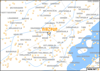 map of Niāzpur