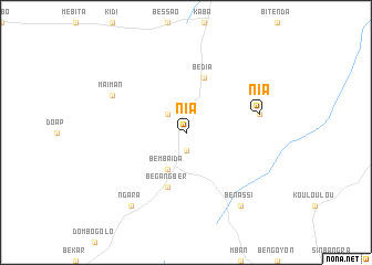 map of Nia