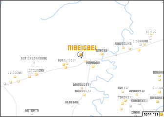 map of Nibeigbe I